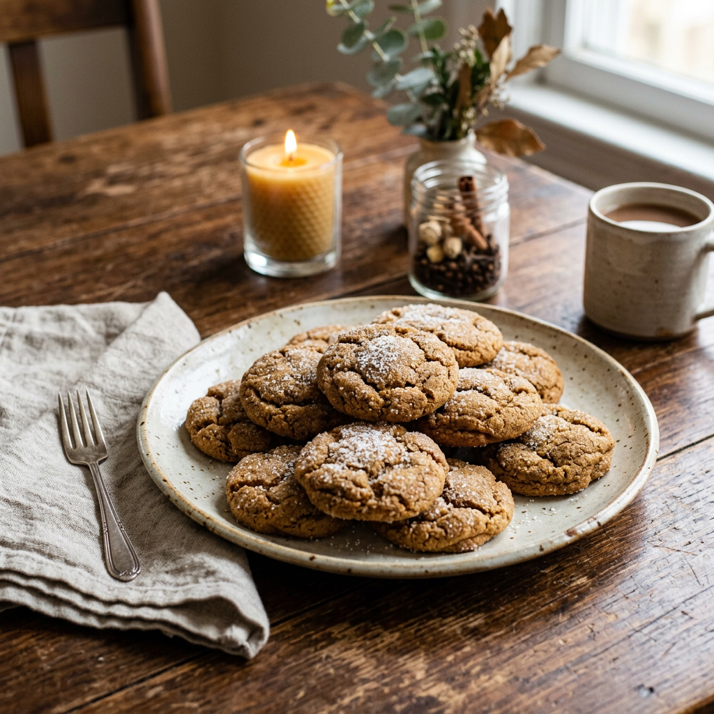 Soft Ginger Cookies